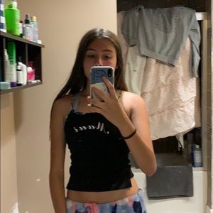 Maui Black tank top